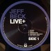 Виниловая пластинка Jeff Beck LIVE+ (180 Gram)