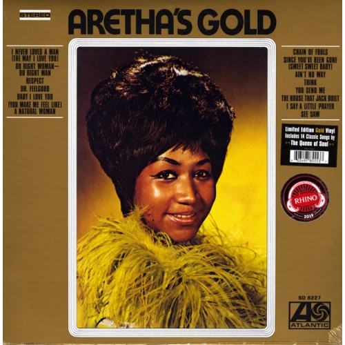 Виниловая пластинка WM Aretha Franklin Aretha'S Gold (Limited Gold Vinyl)