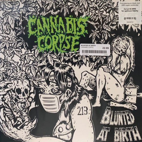 Виниловая пластинка Cannabis Corpse - Blunted At Birth (Black Vinyl LP)