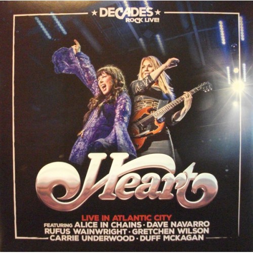 Виниловая пластинка Heart — LIVE IN ATLANTIC CITY (2LP)