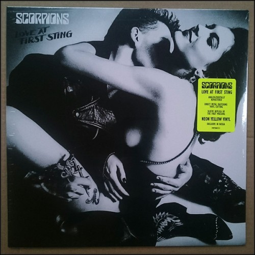 Виниловая пластинка Sony Scorpions Love At First Sting (Limited Neon Yellow Vinyl/Exclusive In Russia)