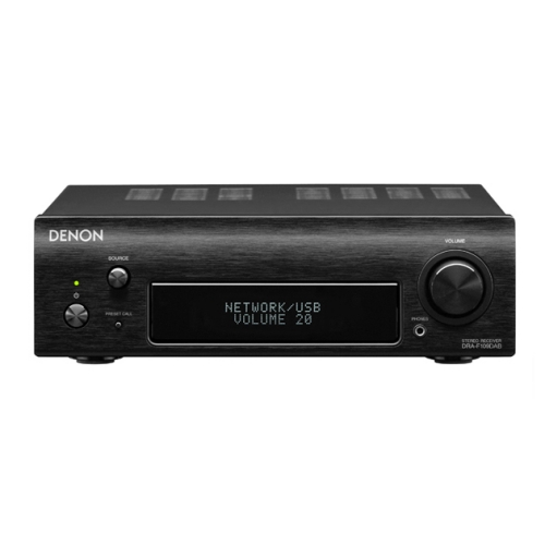 Интегральный усилитель Denon DRA-F109 black