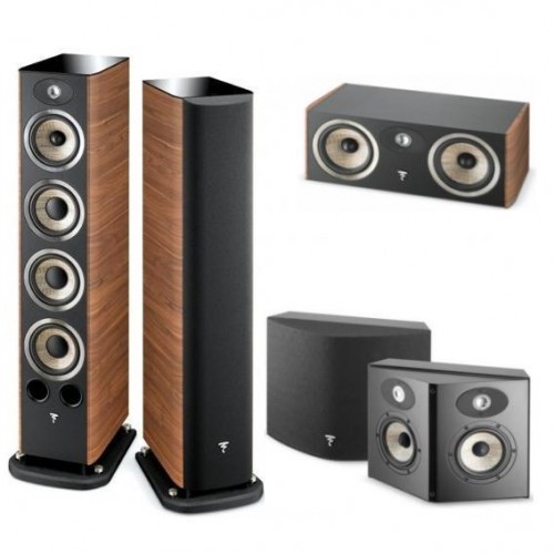 Комплект Focal-Jmlab Aria SR 900 + Aria 936 + Aria CC 900 walnut