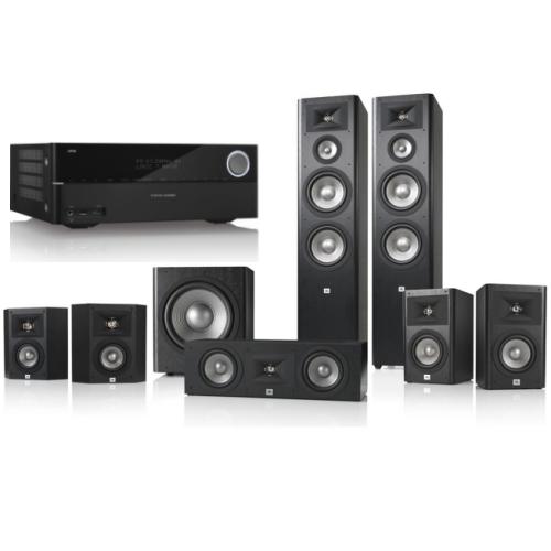 Домашний кинотеатр JBL STUDIO 290+235+230+210+SUB250P black + Harman/Kardon AVR 270