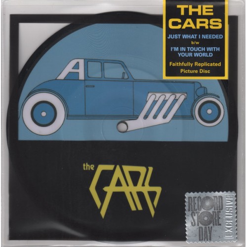 Виниловая пластинка WM THE CARS, JUST WHAT I NEEDED (RSD2016/Limited Picture Vinyl/2 Tracks)