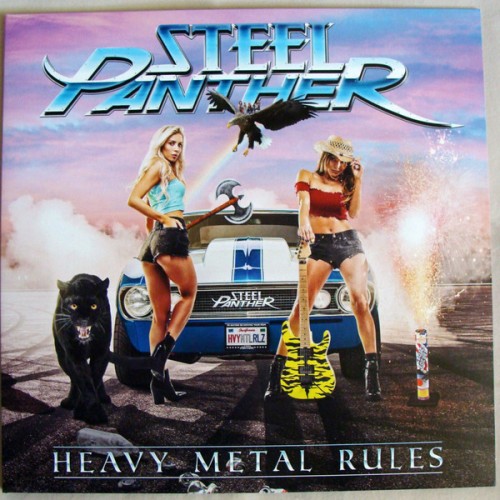 Виниловая пластинка Steel Panther — HEAVY METAL RULES (LP)