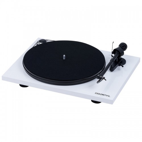 Проигрыватель винила Pro-Ject ESSENTIAL III PHONO (OM 10) white