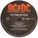 Виниловая пластинка AC/DC LET THERE BE ROCK (Remastered/180 Gram)