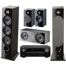 Комплект домашнего кинотеатра Focal Chora Set 5.0 (826+806+Center) Black + Denon AVR-X2600H black