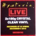 Виниловая пластинка Def Leppard — HYSTERIA LIVE (LIMITED ED.,CLEAR VINYL) (2LP)