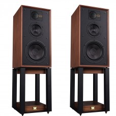 Полочная акустика Wharfedale 85th Anniversary Linton Antique Walnut со стойками