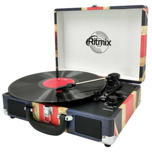 Проигрыватель винила Ritmix LP-120B UK Flag