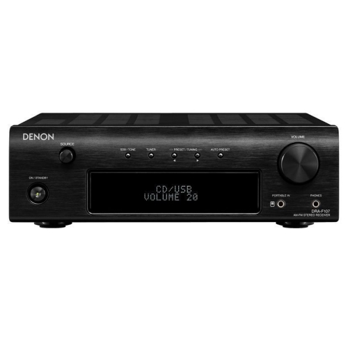 Стереоусилитель Denon DRA-F107 black