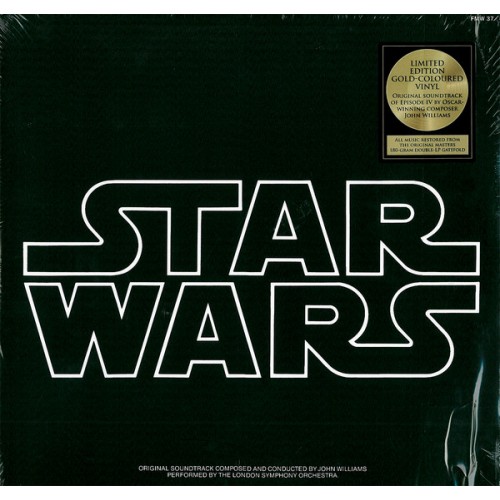 Виниловая пластинка John Williams STAR WARS - EPISODE IV - A NEW HOPE (180 Gram Gold vinyl/Gatefold)