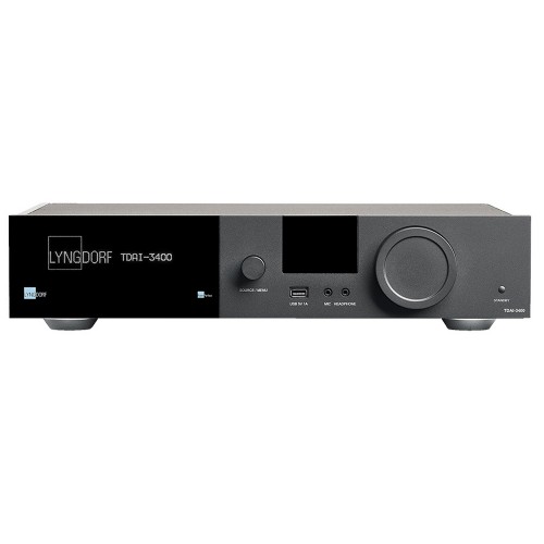 Интегральный усилитель Lyngdorf TDAI-3400 Hi-End Analog Input & Phono Input Black