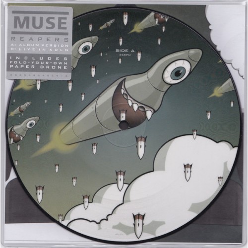 Виниловая пластинка Muse REAPERS (RSD 2016/7” Picture disc)