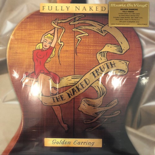 Виниловая пластинка Golden Earring — FULLY NAKED (GOLD & BLACK SWIRLED VINYL) (3LP)