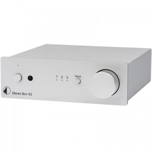 Стереоусилитель Pro-Ject STEREO BOX S2 silver