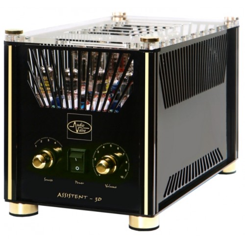 Стереоусилитель AUDIO VALVE Assistent 30 black/gold