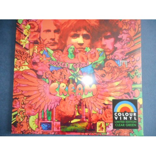 Виниловая пластинка Cream — DISRAELI GEARS (LIMITED ED.,COLOURED VINYL) (LP)