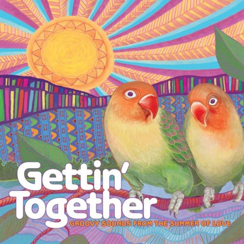 Виниловая пластинка WM VARIOUS ARTISTS, GETTIN' TOGETHER: GROOVY SOUNDS OF THE SUMMER OF LOVE (Summer Of Love/140 Gram Solid Opaque Red Vinyl)