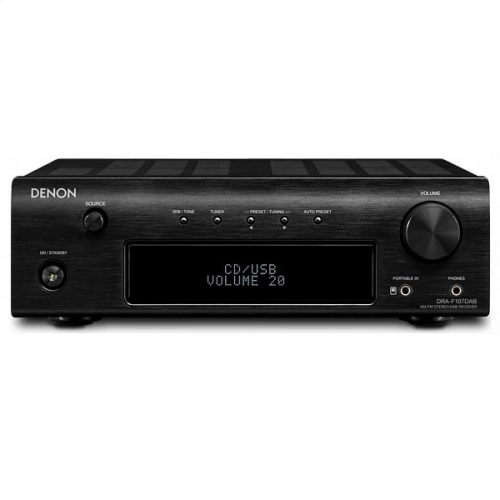 Стереоусилитель Denon DRA-F107 DAB black