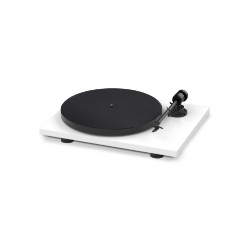 Виниловый проигрыватель Pro-Ject E1 White OM5e UNI