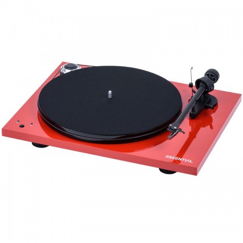 Проигрыватель винила Pro-Ject ESSENTIAL III RecordMaster (OM 10) red