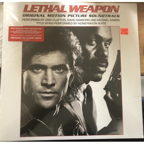 Виниловая пластинка Eric Clapton / David Sanborn / Michael Kamen — LETHAL WEAPON (ORIGINAL MOTION PICTURE SOUNDTRACK) (RSD2020 / Limited Clear Vinyl)