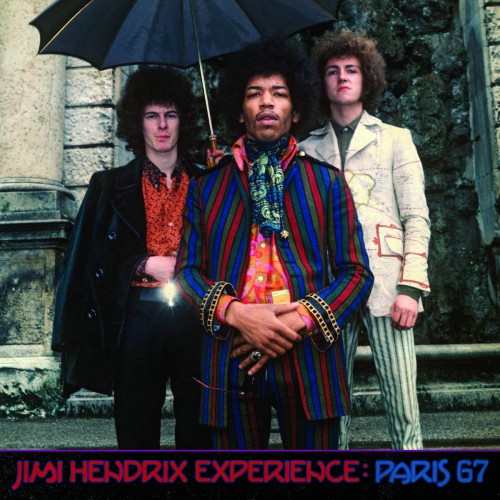 Виниловая пластинка The Jimi Hendrix Experience - Paris 67 (Black Friday 2021/Limited/Blue & Red Mixed Vinyl)