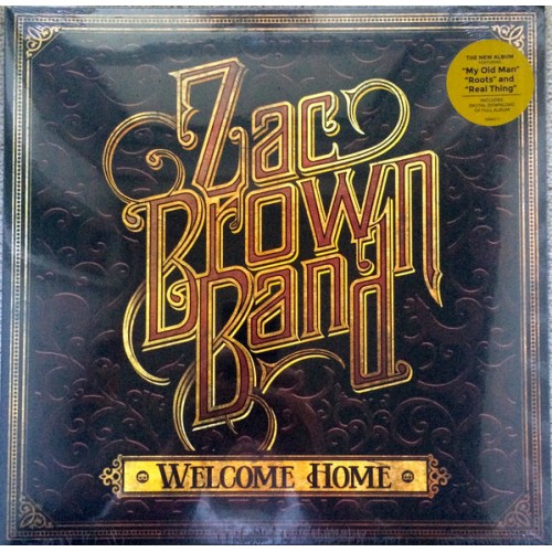 Виниловая пластинка Zac Brown Band WELCOME HOME