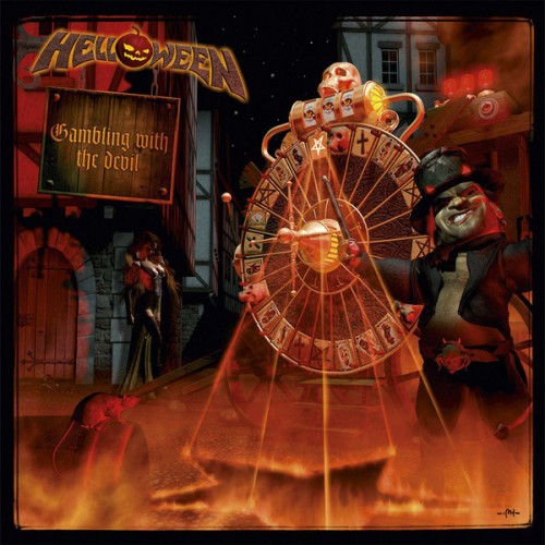 Виниловая пластинка Helloween — GAMBLING WITH THE DEVIL (LIMITED ED.,CLEAR VINYL) (2LP)