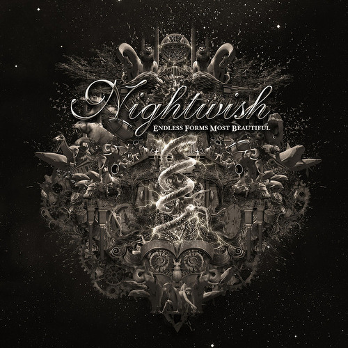 Виниловая пластинка Nightwish - Endless Forms Most Beautiful (Clear Gold Black Splatter Vinyl 2LP, Gatefold)