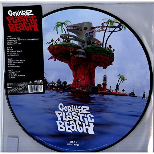 Виниловая пластинка Gorillaz, Plastic Beach (Limited Picture Vinyl)