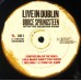 Виниловая пластинка Sony BRUCE SPRINGSTEEN, LIVE IN DUBLIN (Black Vinyl/Gatefold)