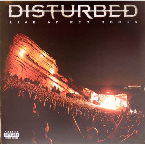 Виниловая пластинка Disturbed LIVE AT RED ROCKS