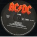 Виниловая пластинка AC/DC LIVE (Remastered/180 Gram/Gatefold)