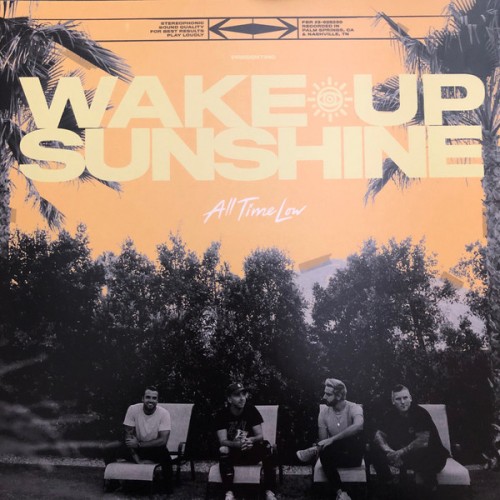 Виниловая пластинка WM ALL TIME LOW, WAKE UP, SUNSHINE (Black Vinyl)