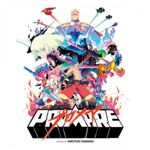 Виниловая пластинка Hiroyuki Sawano - Promare (Original Soundtrack) (Limited Half White Half Red Vinyl)