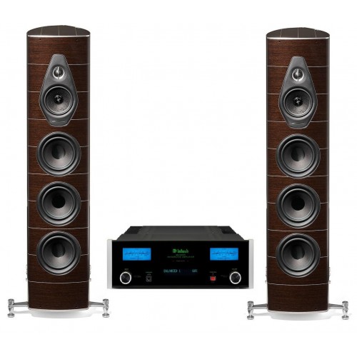 Стереокомплект Sonus Faber Olympica Nova V Wenge + McIntosh MA5300