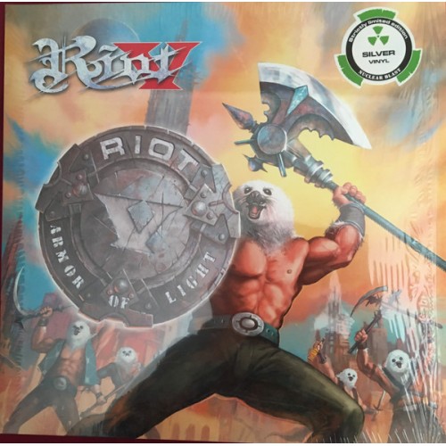 Виниловая пластинка Riot V — ARMOR OF LIGHT (LIMITED ED.,SILVER VINYL) (2LP)