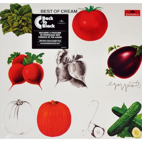 Виниловая пластинка Cream, "Best Of Cream" (Back To Black)