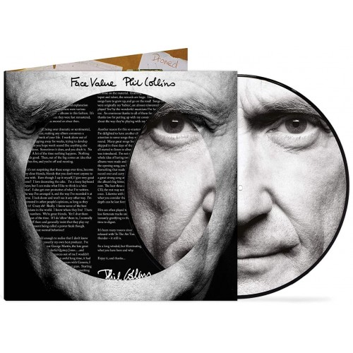 Виниловая пластинка Phil Collins - Face Value (Limited Picture Vinyl)