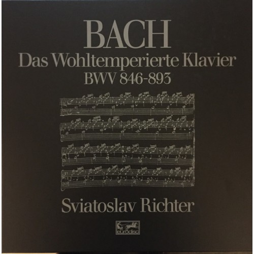 Виниловая пластинка SONYC Sviatoslav Richter Bach: The Well-Tempered Clavier (Books I + Ii) (180 Gram/Box Set)