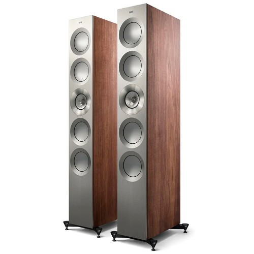 Напольная акустика KEF Reference 5 Meta Satin Walnut/Silver