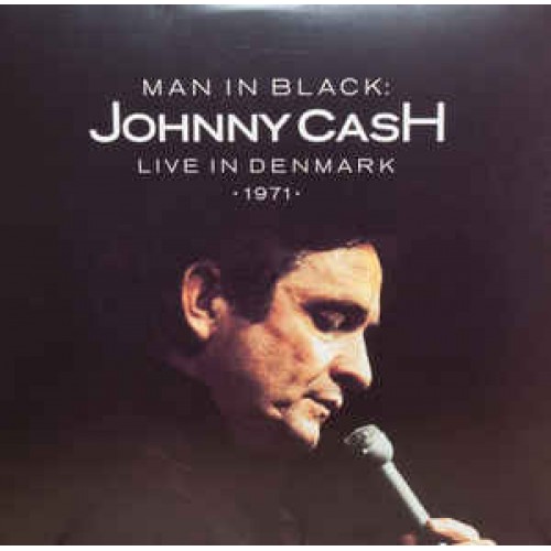 Виниловая пластинка Johnny Cash MAN IN BLACK: LIVE IN DENMARK 1971 (White And Red vinyl)