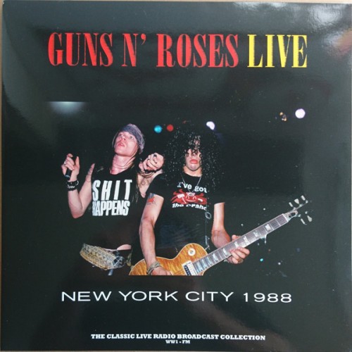 Виниловая пластинка Guns N' Roses - Live In New York City 1988 (180 Gram Coloured Vinyl LP)