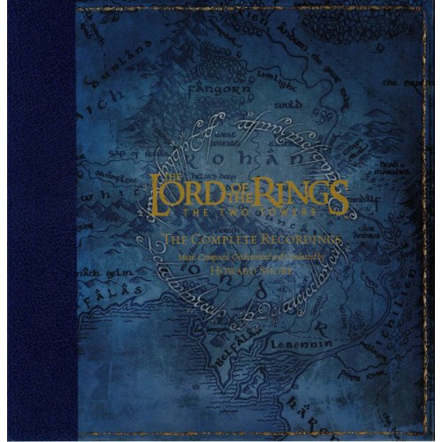 Виниловая пластинка WM Howard Shore The Lord Of The Rings: The Two Towers - The Complete Recordings (Limited Numbered 180 Gram Blue Vinyl Box Set)