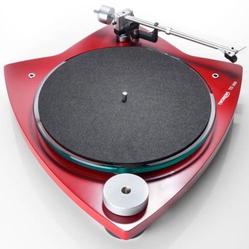 Проигрыватель винила Thorens TD309 structure red (Тонарм TP92, картридж TAS 267)