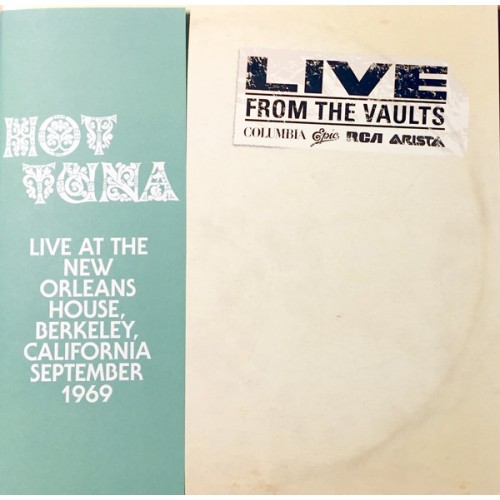 Виниловая пластинка Sony Hot Tuna Live At The New Orleans House (Limited Black Vinyl/OBI)